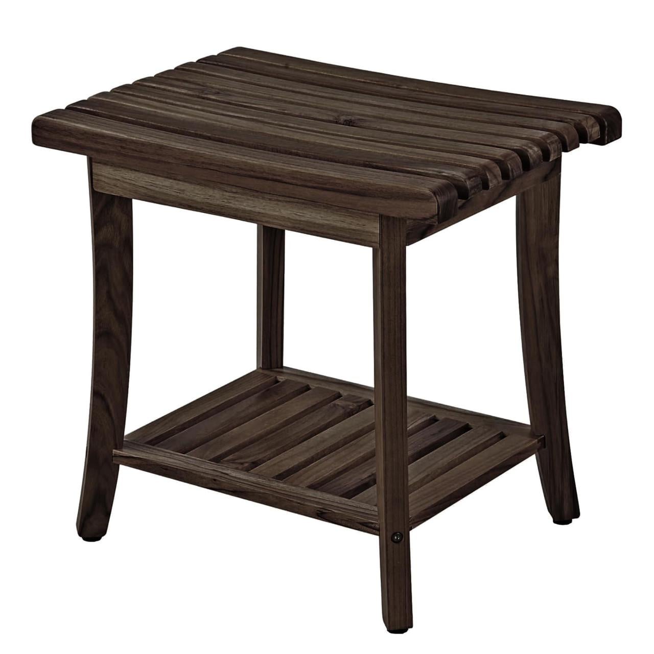 Табурет для ванной из дерева Ридисет Сепия (ТВН-013708)