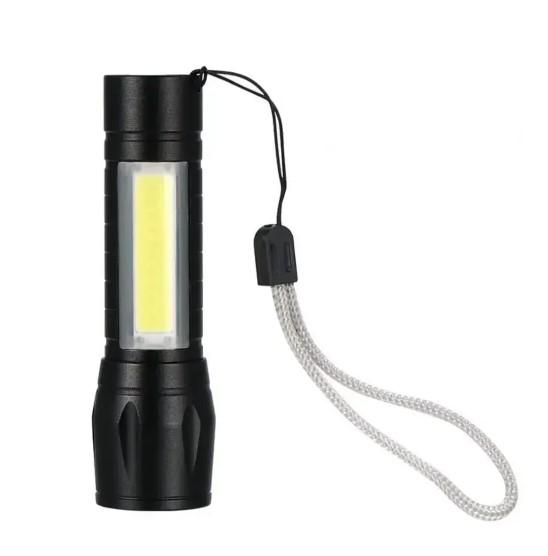 Фонарь карманный T6 USB ZOOM COB (1720698273)