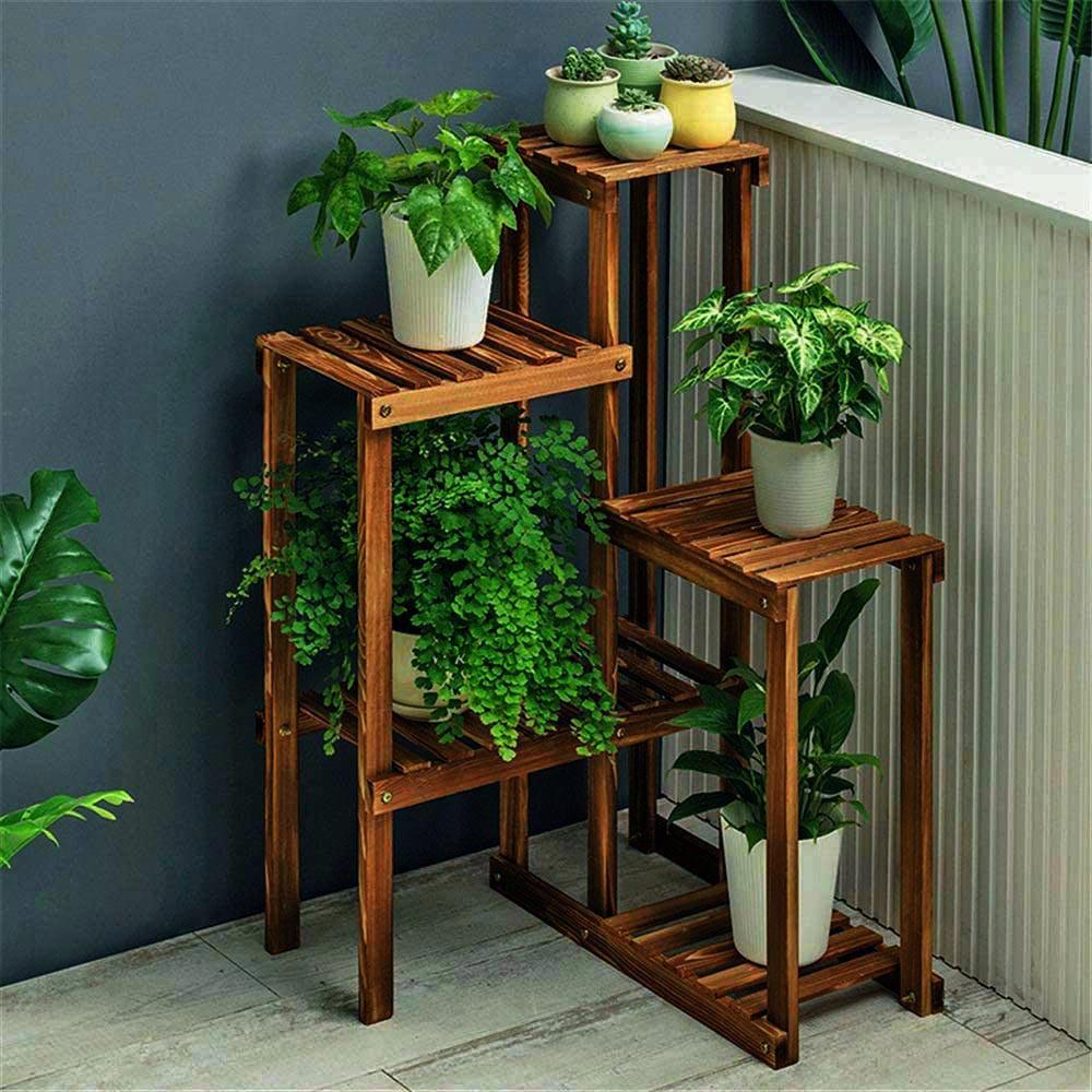 Подставка для цветов из дерева Андрезена Капучино (ЦВД-014009)