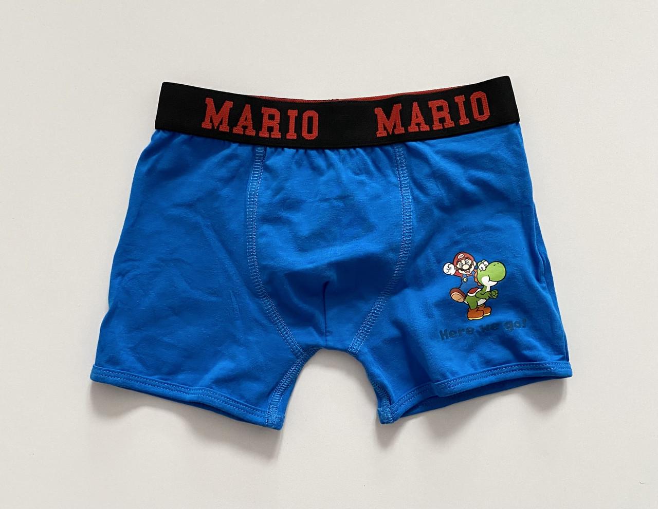 Труси-боксерки на хлопчика Super Mario Primark 146 см на 10-11 років Синій (2620403636)