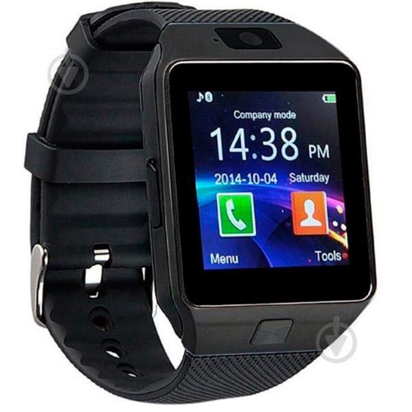 Розумний годинник Smart DZ09 UWatch Black (YFUUKF89FJJF)