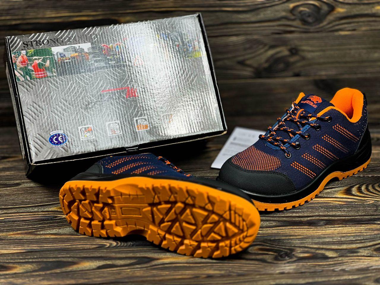 Кроссовки мужские с металлическим носком защитные BTEX-PAS р. 41 Синий (26841216) - фото 5