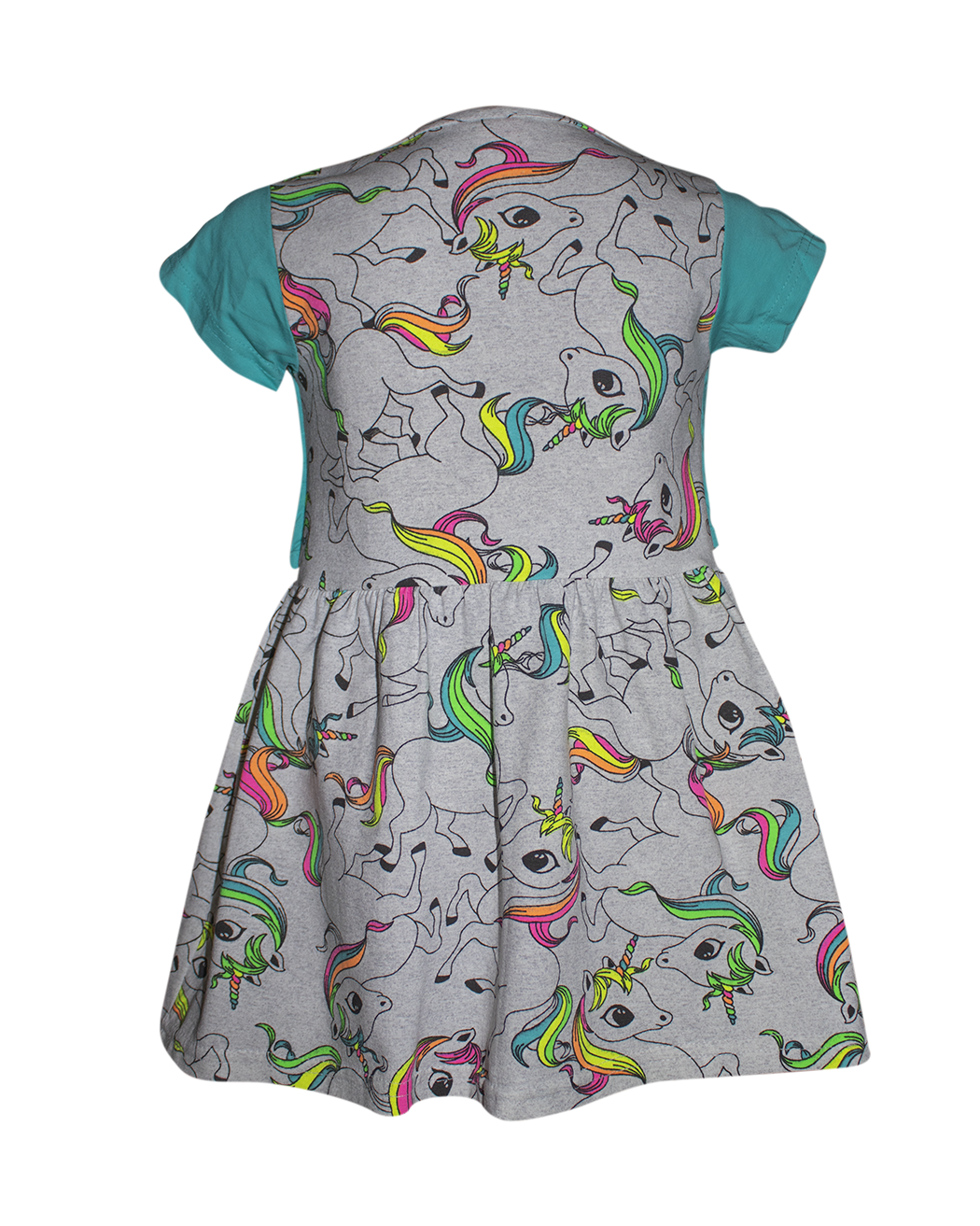 Платье для девочки Единорог р. 92 - фото 2