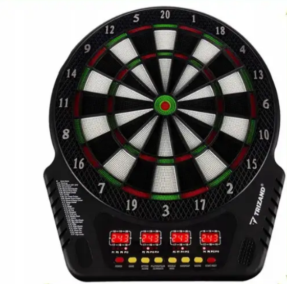 Дартс электронный TRIZAND 26307 27 игр/243 режима 1-16 игроков 4 LED-дисплея (26307)