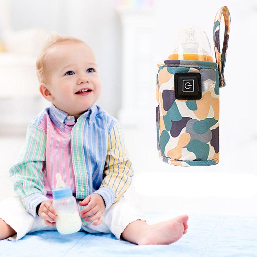 Подогреватель для бутылочки портативный, термоупаковка Mommy Bag №6 Бежевый (142443) - фото 4