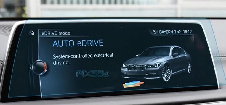 Стекло защитное Pixsel на монитор BMW 7 13,1“ 2019-2022 G11/G12 закаленное глянец