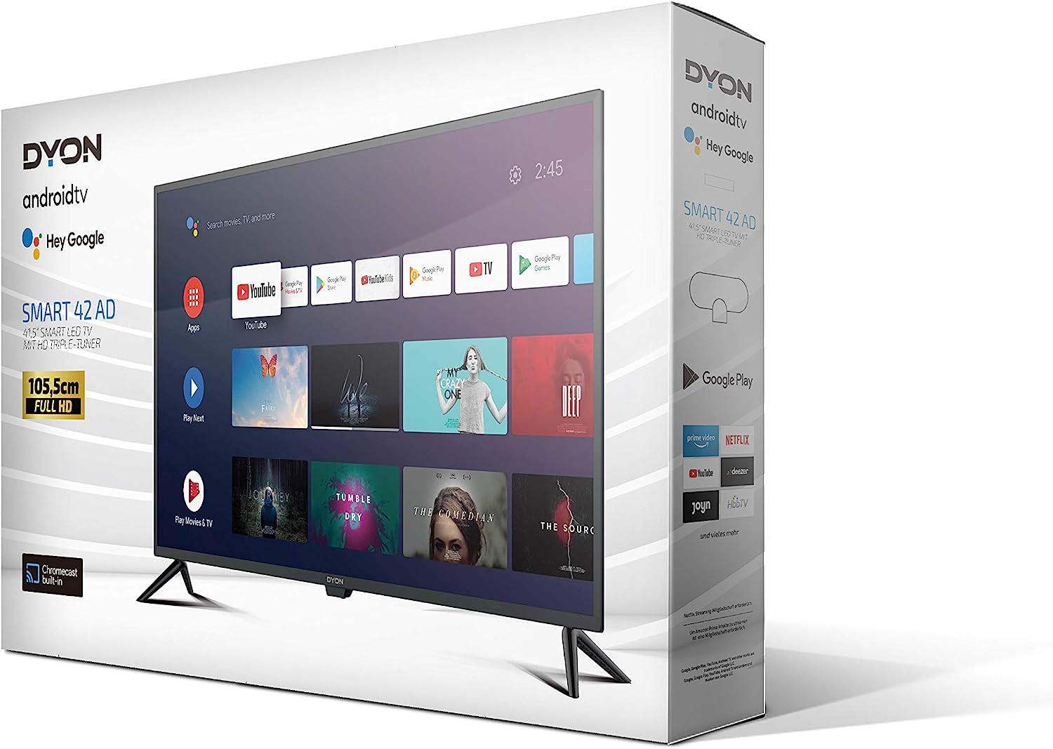 Телевизор Dyon Smart 42 AD 60 Гц/Full HD/Smart TV/Wi-Fi 42" (11589680) - фото 2