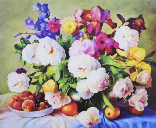 Алмазна мозаїка TK Group Осінній букет 40х30 см (GB70844)