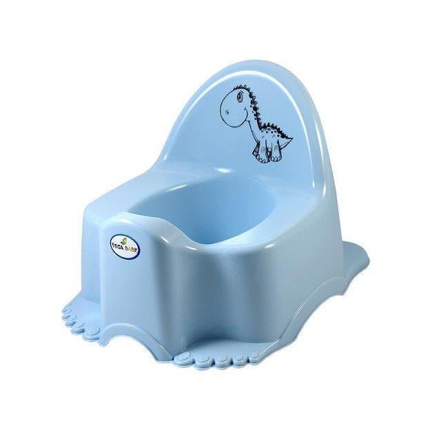 Горшок с мелодией Tega Baby Эко Динозавр Голубой (PO-056-135)