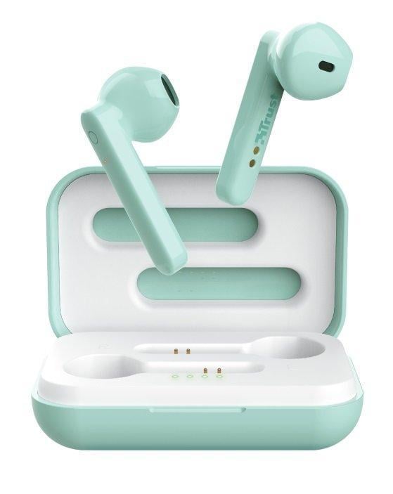 Навушники TWS Trust Primo Touch True Wireless Mic Mint (23781)