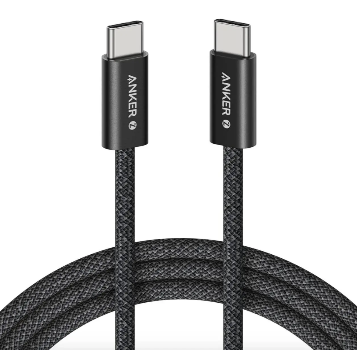 Кабель Anker Zolo 240W USB-C to USB-C Cable 1,5 м Black
