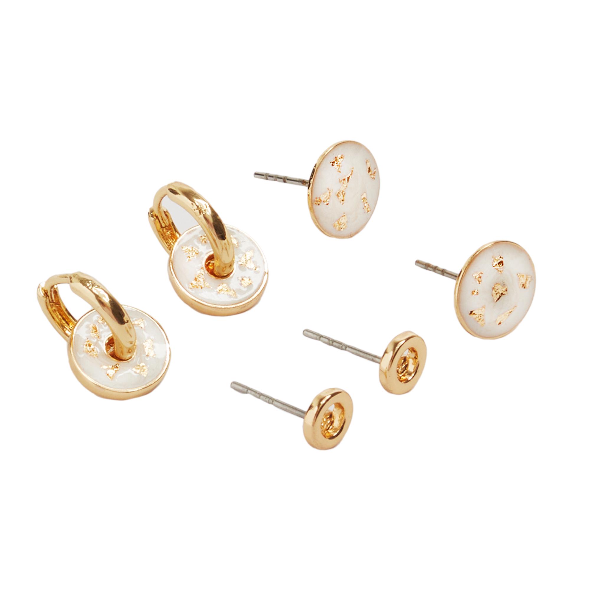 Женские серьги Parfois 193925 ONE Золотой