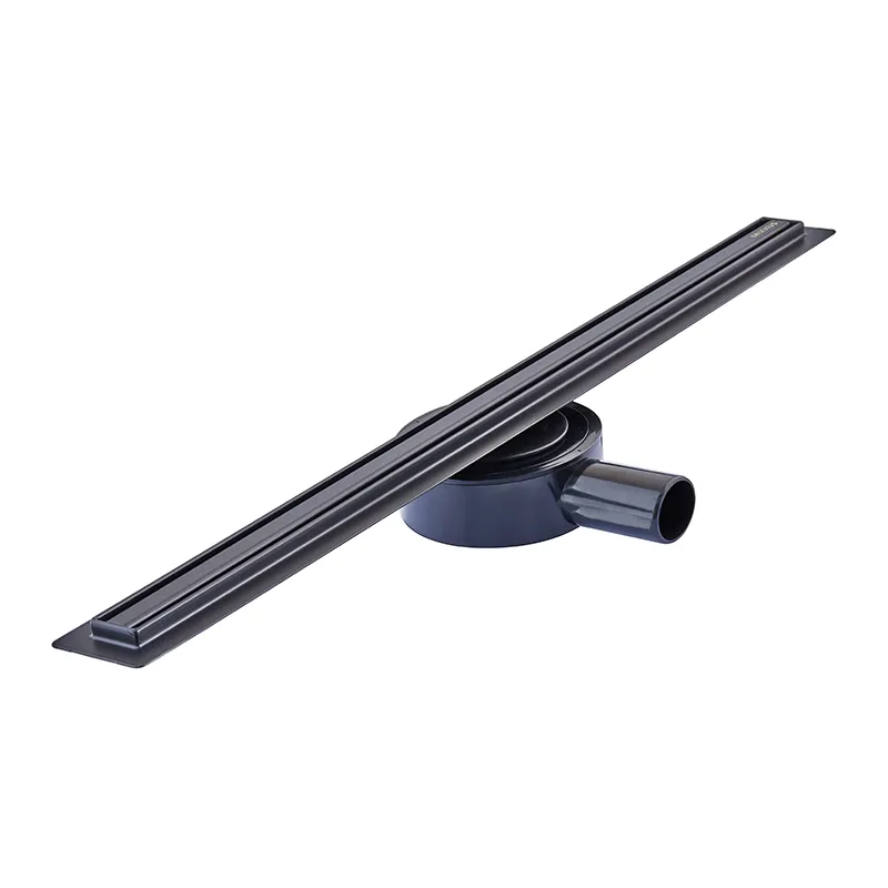 Трап душовий MIXXUS Drain 05 60 Slim з нержавіючої сталі SUS304 30x600 мм Black (MI6169)