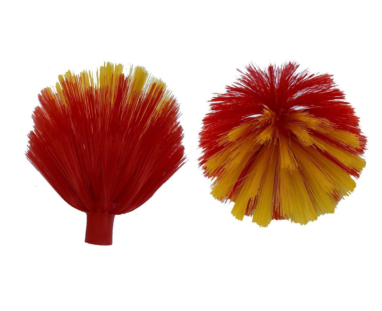 Мітла для зняття павутиння та пилу 90-195 см Червоний (7-2-30) - фото 2