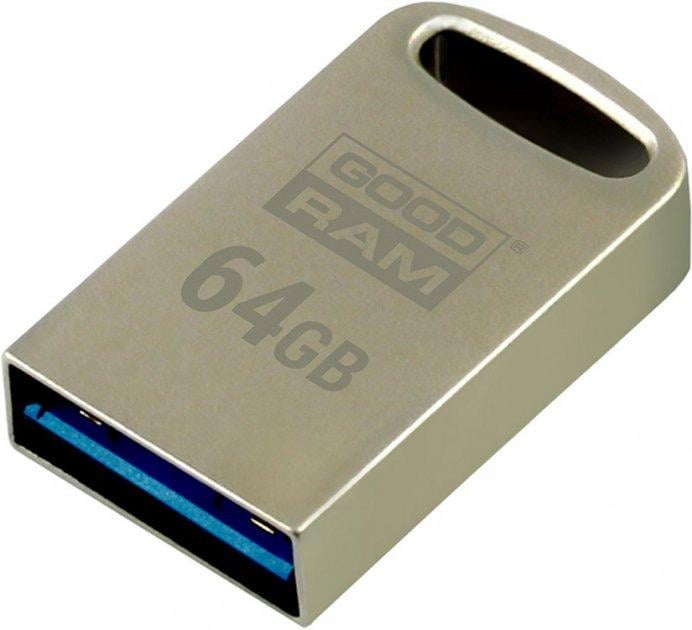 Флеш-пам'ять Goodram UPO3 Point UPO3-0640S0R11 64 Gb/USB 3.0 Сріблястий (568130) - фото 2