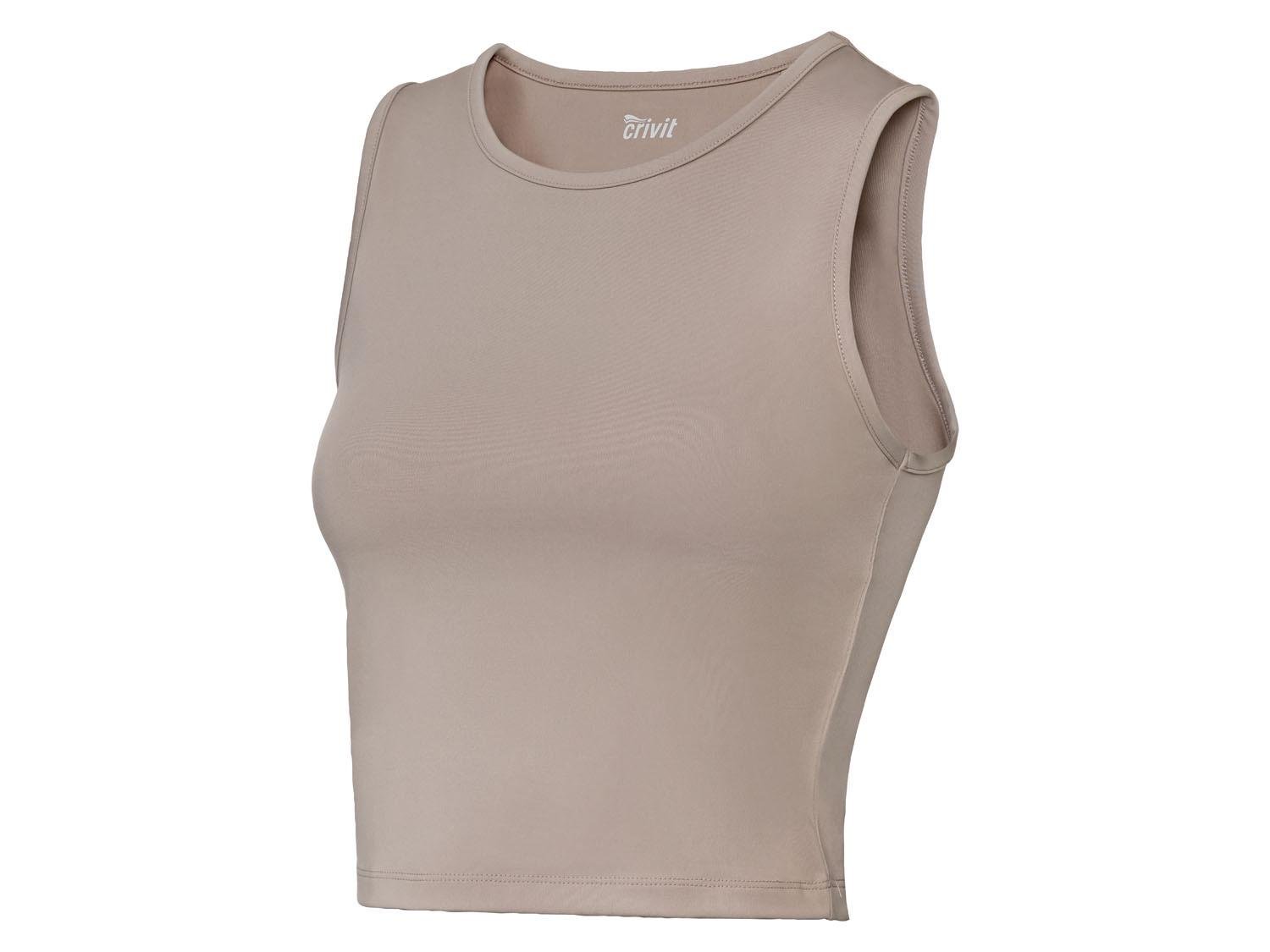 Майка Crivit 372745x65 жіночі M Бежевий