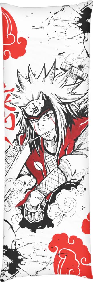 Подушка дакимакура Jiraiya Pencil Art 50x150 см (13546336)