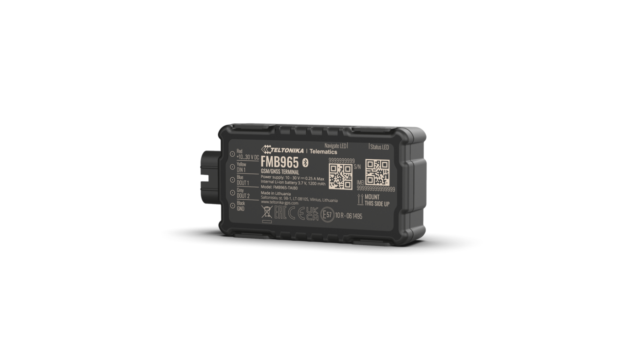 GPS-трекер Teltonika FMB 965 2G SIM у комплекті 1 місяць інтернету iOS/Android/Web (0965)