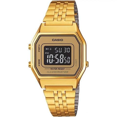 Наручные часы Casio LA680WGA-9B кварцевые D 30 мм (11781745)