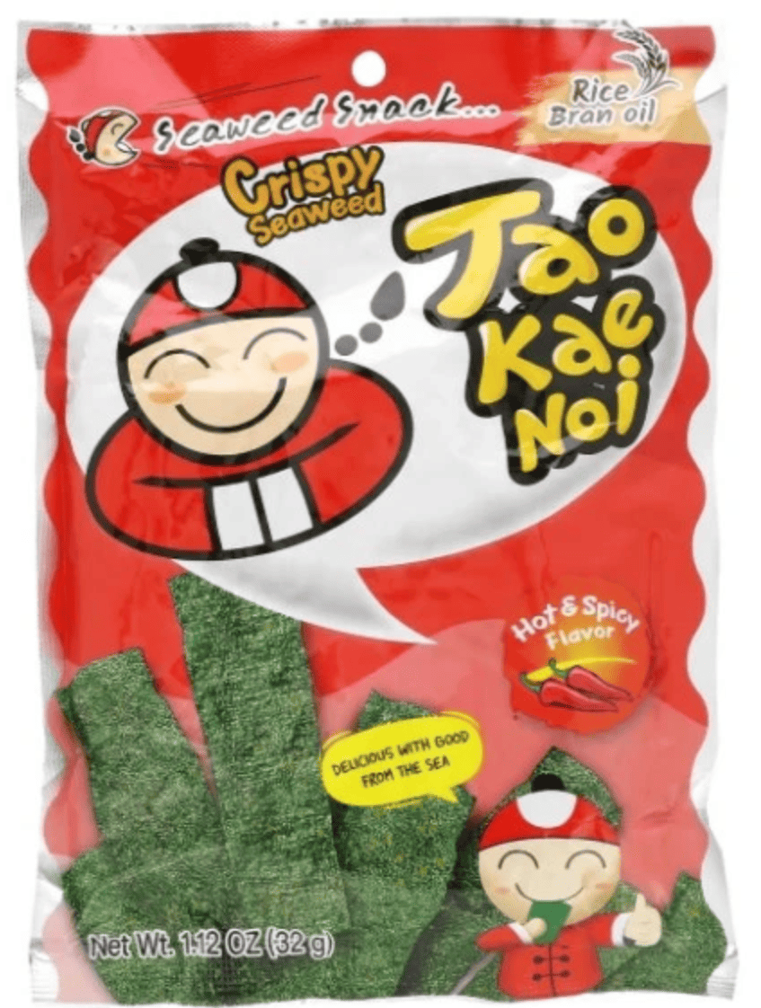 Чипсы Нори Tao Kae Noi Hot & Spicy 32 г (2990096483)