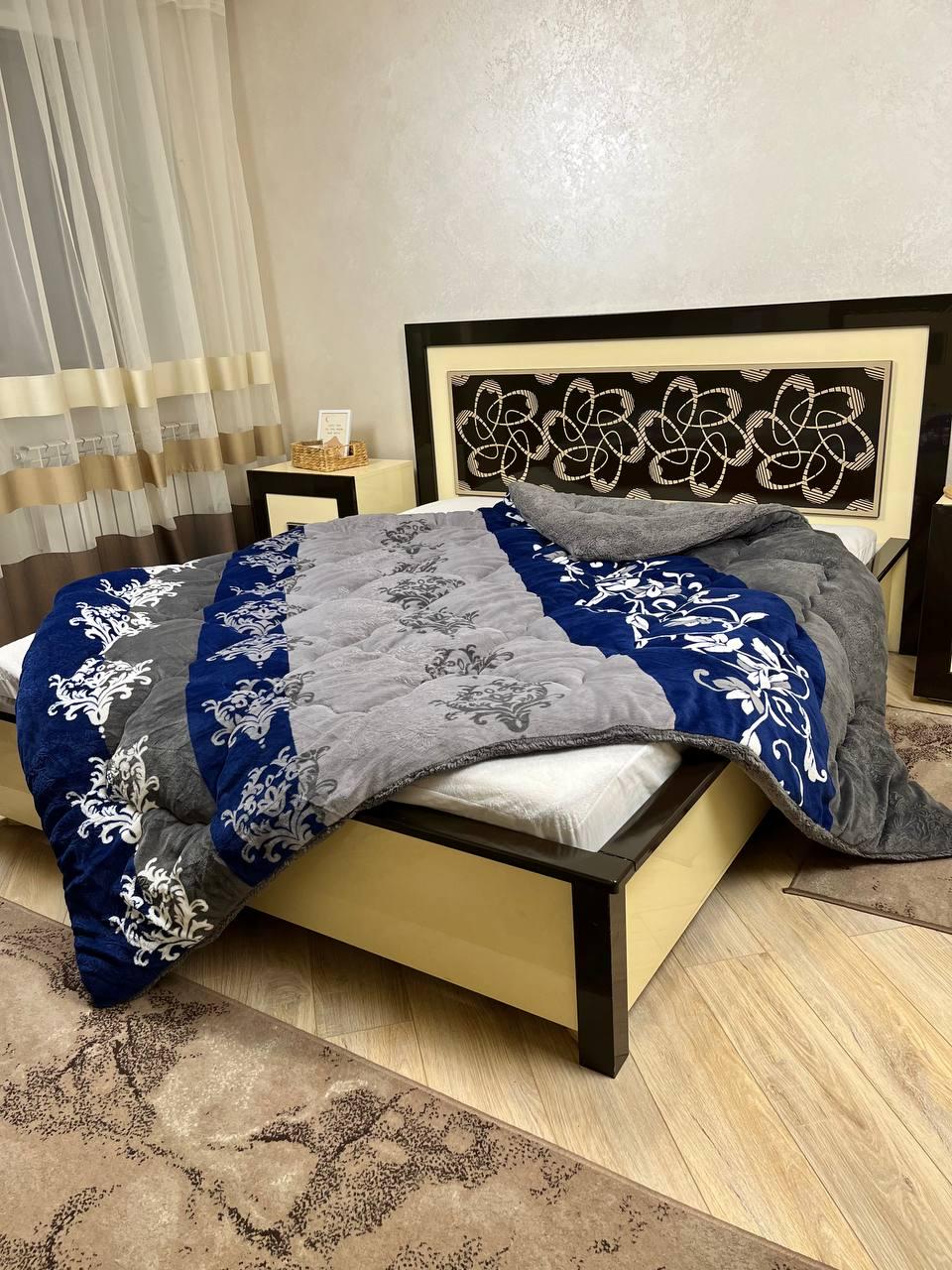 Покривало-ковдра фліс/вовна 195х215 см (др-07) - фото 2 Покривало-ковдра фліс/вовна 195х215 см (др-07) - фото 2