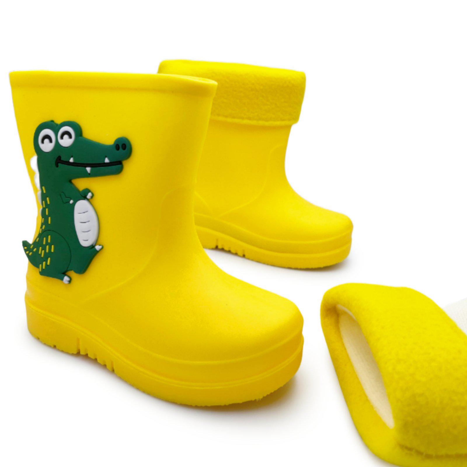 Сапоги резиновые Paliament MV-1518s р. 23 Желтый - фото 3 Сапоги резиновые Paliament MV-1518s р. 23 Желтый - фото 3