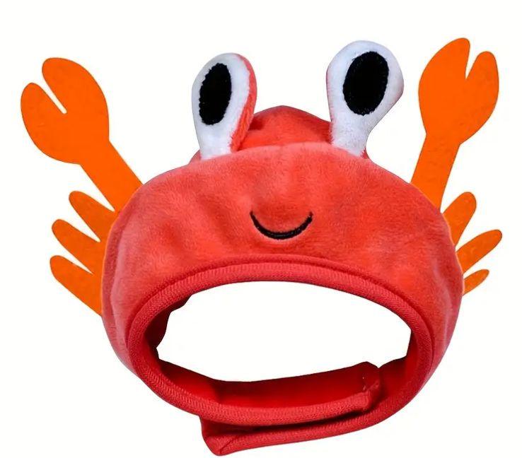 Шапка для животных в форме краба S (2589238353)