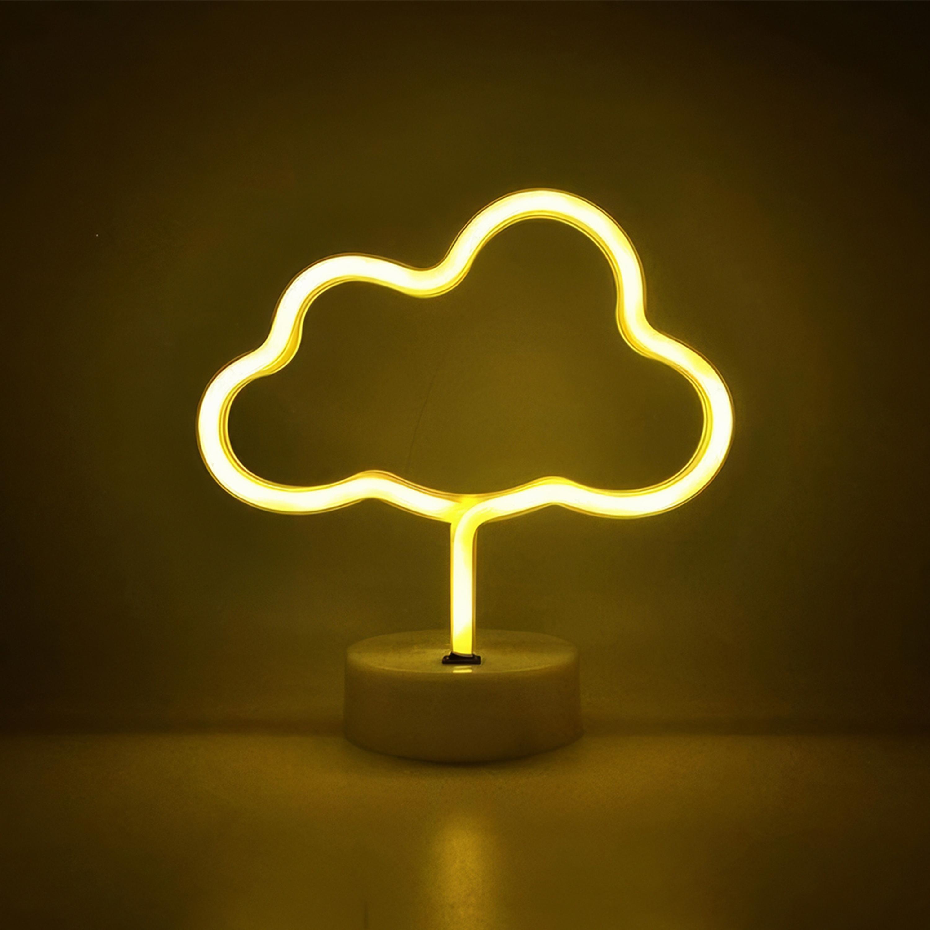 Нічник неоновий Хмара Теплий білий (WLS-QX-NH2396W) - фото 3