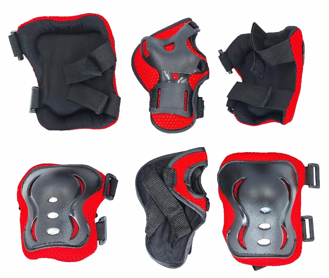 Комплект детской защиты А07 S р. 5-9 Черно-красный (G0000577) - фото 2