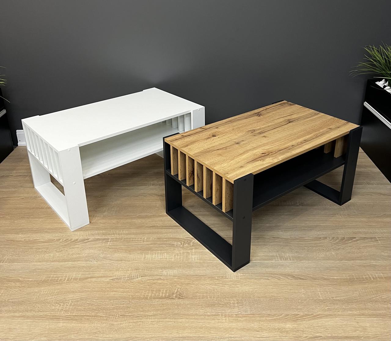 Стіл журнальний Вествуд 990/450/500 мм Дуб Аппалачі/Антрацитовий - фото 9 Стіл журнальний Вествуд 990/450/500 мм Дуб Аппалачі/Антрацитовий - фото 9