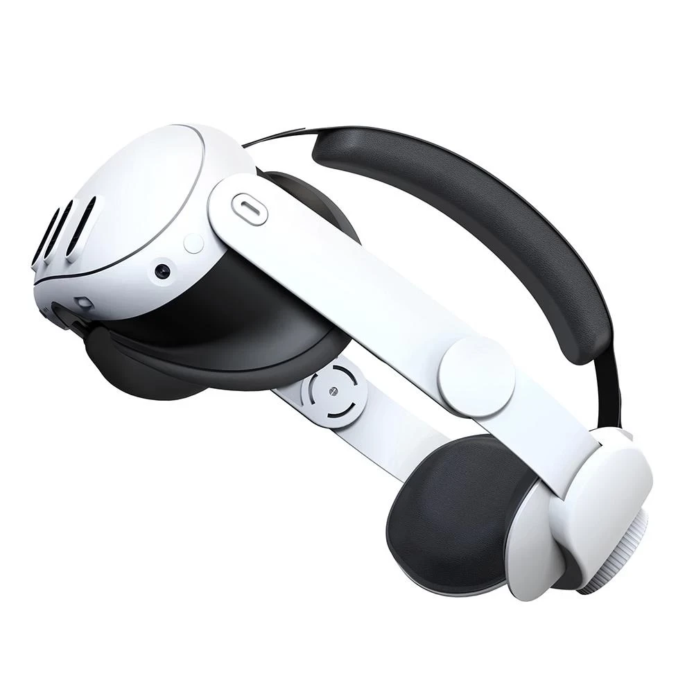 Крепление-ремень головы T1S для Meta Oculus Quest 3S Белый - фото 3 Крепление-ремень головы T1S для Meta Oculus Quest 3S Белый - фото 3