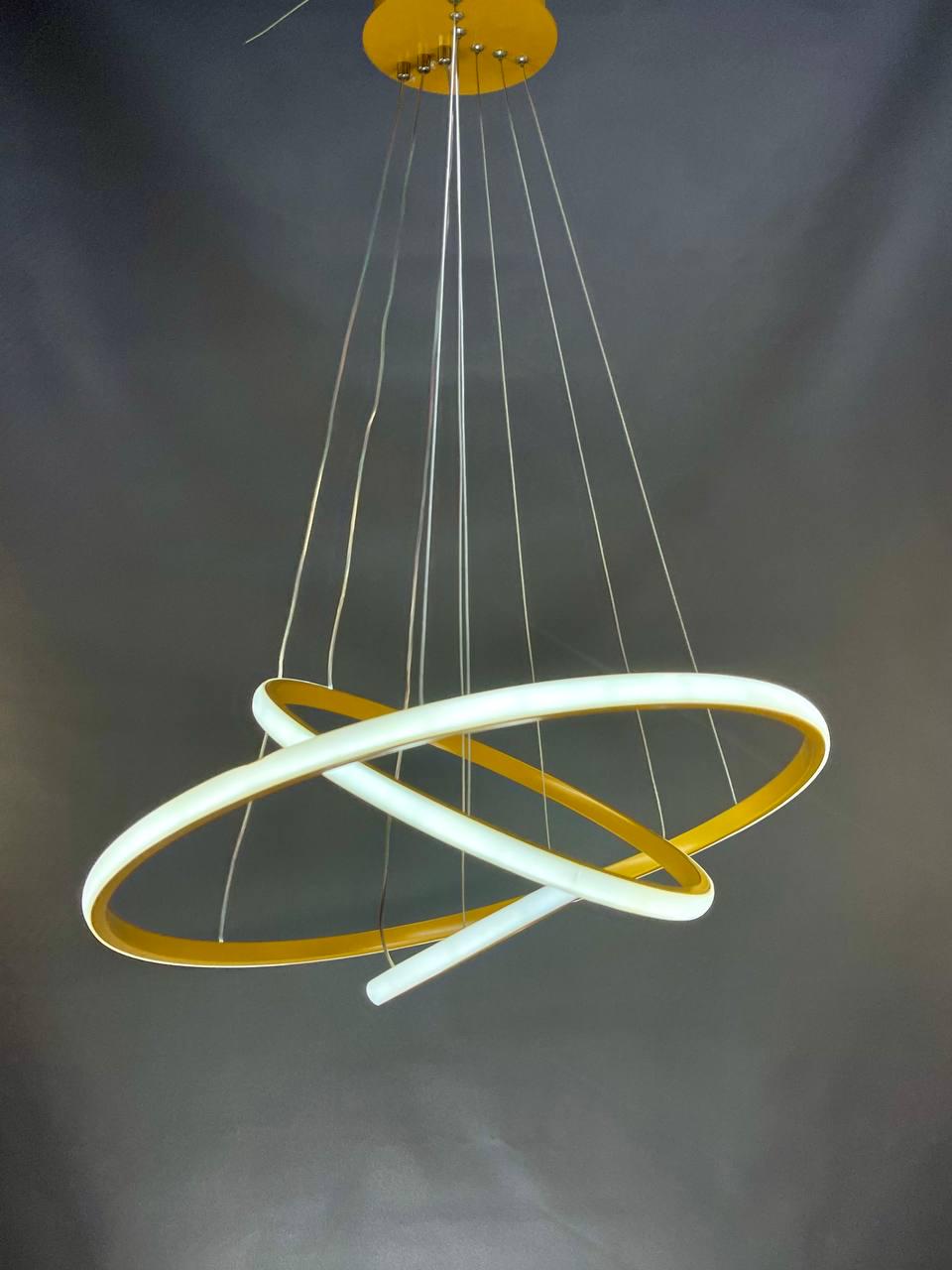 Люстра светодиодная Zilini ER011/60/40/20 110W Золотой (23916374) - фото 6 Люстра светодиодная Zilini ER011/60/40/20 110W Золотой (23916374) - фото 6