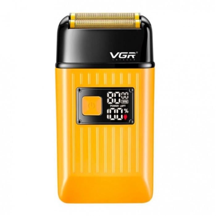 Электробритва VGR V-357 IPX6 двойное лезвие 2 насадки (2715063208)
