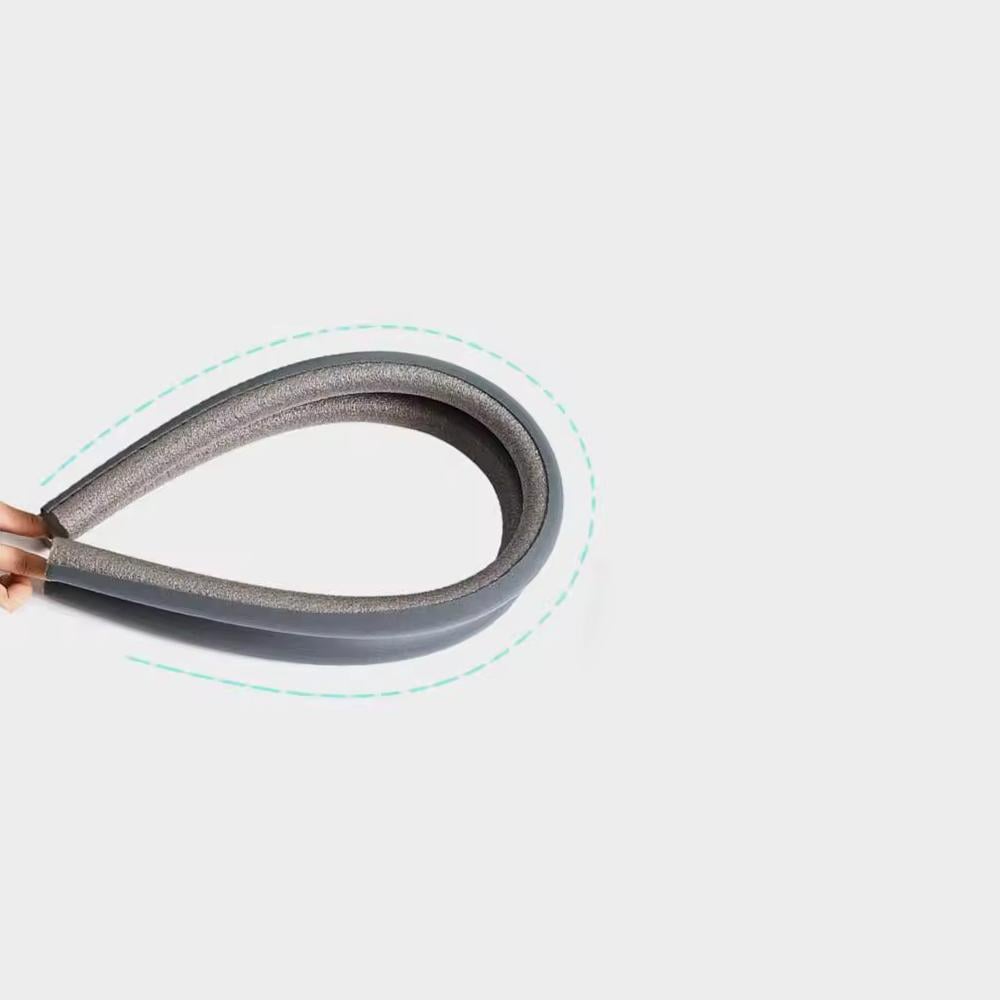 Уплотнитель двойной для низа дверей 95 см Серый (2536626383) - фото 4 Уплотнитель двойной для низа дверей 95 см Серый (2536626383) - фото 4