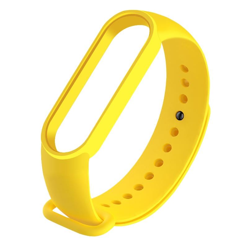 Силіконовий ремінець BeCover Xiaomi Mi Smart Band 5/Mi Smart Band 6 Yellow (705073)