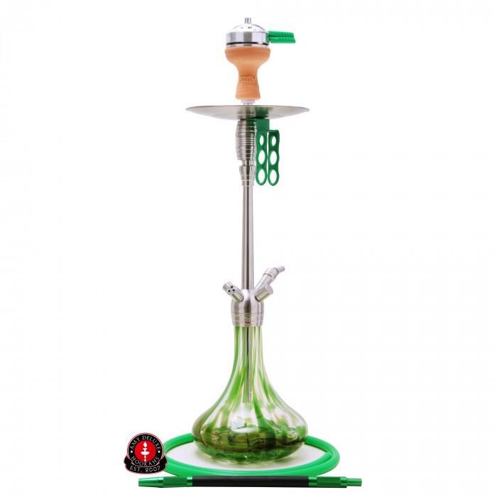 Кальян AMY Deluxe SS 05 Plus Feather steel Зеленый (641104002)