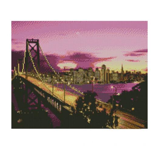Алмазная мозаика FA10016 Манхеттенский мост 40x50 см Алмазная мозаика FA10016 Манхеттенский мост 40x50 см