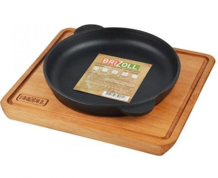 Сковорода чугунная с подставкой Brizoll HoReCa Н1825-Д 18 см (NA000059) Сковорода чугунная с подставкой Brizoll HoReCa Н1825-Д 18 см (NA000059)