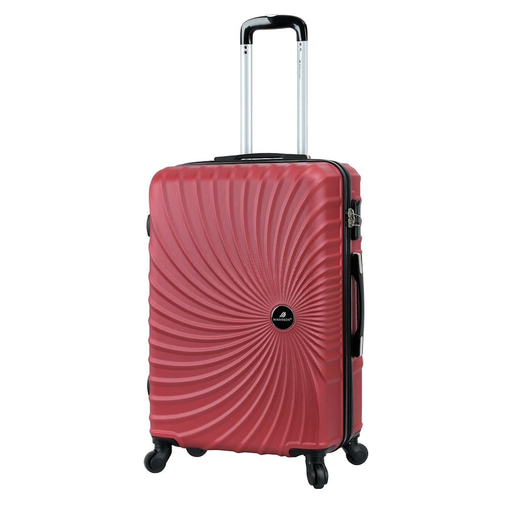 Валіза середня Мadisson Snowball 44603 полікарбонат M Червоний
