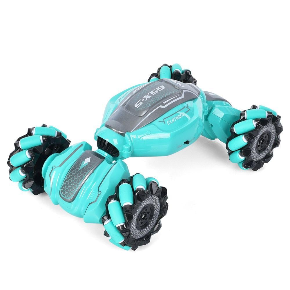 Машинка-оборотень на пульте радиоуправления XB1099 USB-зарядка Бирюзовый (XB1099)