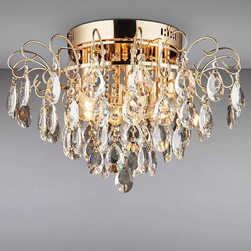 Люстра хрустальная Light House NM-15271/6 Золото