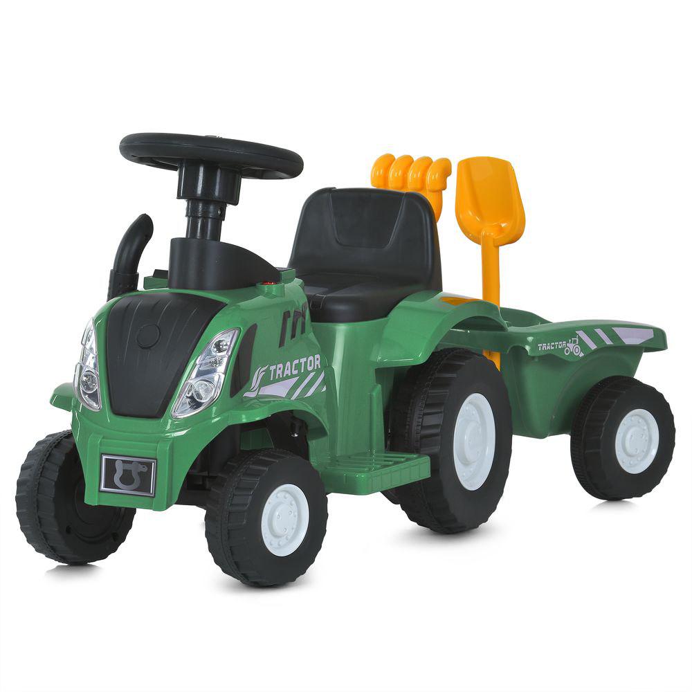 Детская электрокаталка-трактор Bambi Racer M 6153B-5 Зеленый Детская электрокаталка-трактор Bambi Racer M 6153B-5 Зеленый