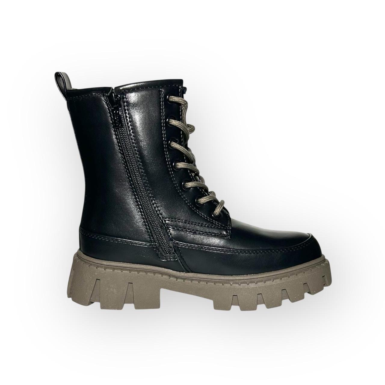 Чоботи дитячі зимові для дівчинки Clibee р. 35/23 см Чорний (HC533) - фото 4