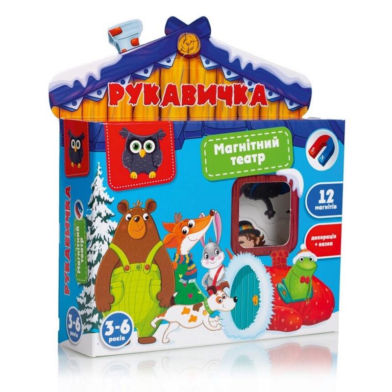 Магнітний театр дитячий розвивальний Vladi Toys Рукавичка VT3206-28 12 магнітів (RLT49264) Магнітний театр дитячий розвивальний Vladi Toys Рукавичка VT3206-28 12 магнітів (RLT49264)