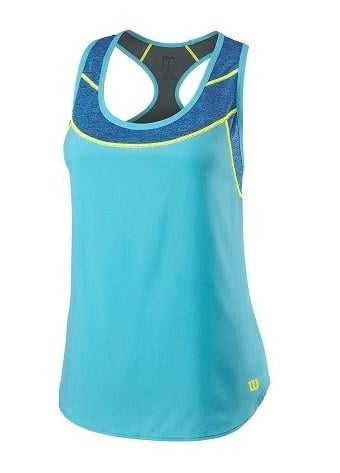 Майка женская Wilson UWII hybrid tank S Blue (WRA764103) Майка женская Wilson UWII hybrid tank S Blue (WRA764103)