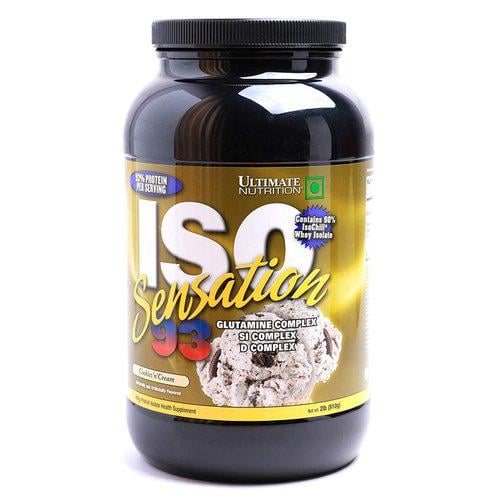 Протеин изолят Iso Sensation 908 г Cookies Cream Протеин изолят Iso Sensation 908 г Cookies Cream