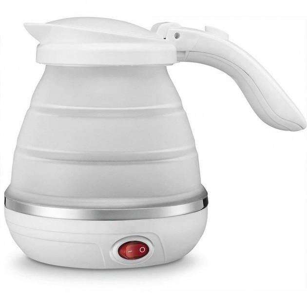 Електрочайник розкладний Rias Silicon Kettle силіконовий 850 W 0,6 л White (4_00441)