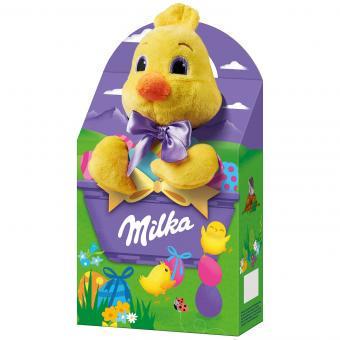Пасхальний подарунок з іграшкою Milka Magic Mix Курочка 96 г (1787147123)