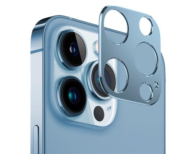 Захисна рамка на задню камеру Epik Screen Saver для Apple Iphone 13 Pro Max Блакитний Захисна рамка на задню камеру Epik Screen Saver для Apple Iphone 13 Pro Max Блакитний