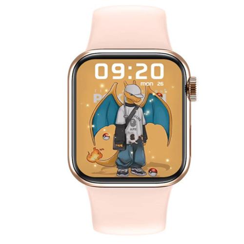 Смарт часы Smart Watch M26-S6 PLUS 4,4 см с функциями фитнеса Золотой (e0e745e3) - фото 2